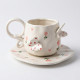 Porcelain Mug & Saucer